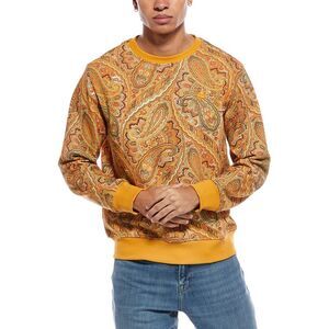 Etro Mens  Sweatshirt, Orange